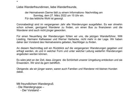 Wandergruppe – Auf Schusters Rappen – Bild 2